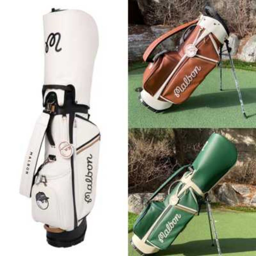 Malbon Golf Caddy Bag Golf Stand Bag 3 Colors Available